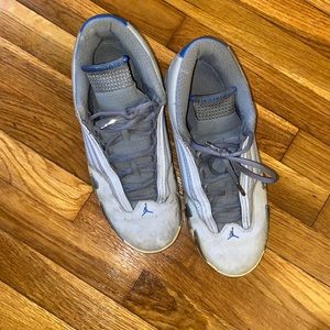 Air Jordan 14 Retro Wolf Grey 2014 Authentic Size 11.5